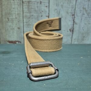 American Eagle Outfitters Tan Belt with Silver Buckle